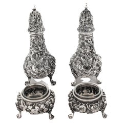 Sterling Silver Salt Shakers & Cellars