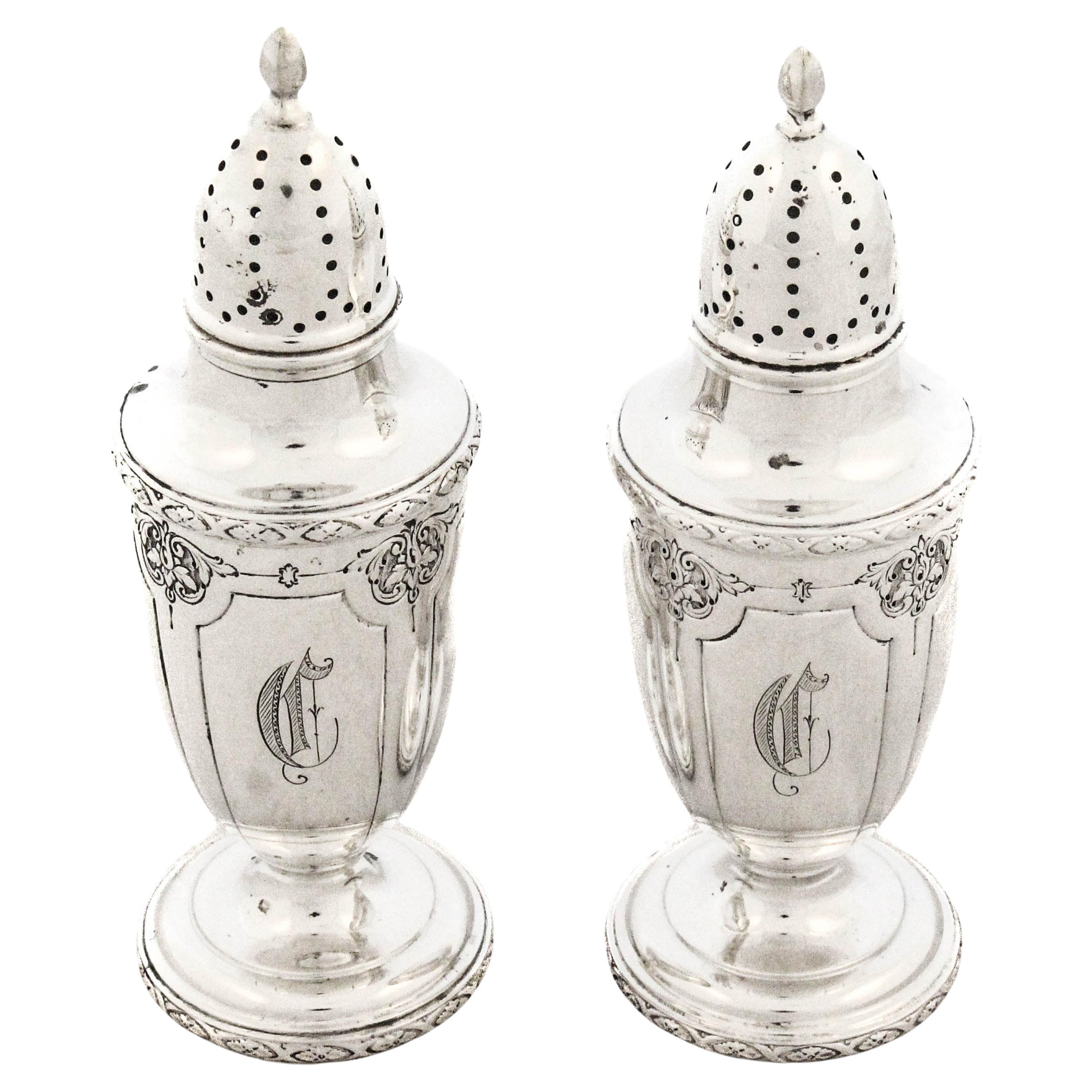 Sterling Silver Salt Shakers