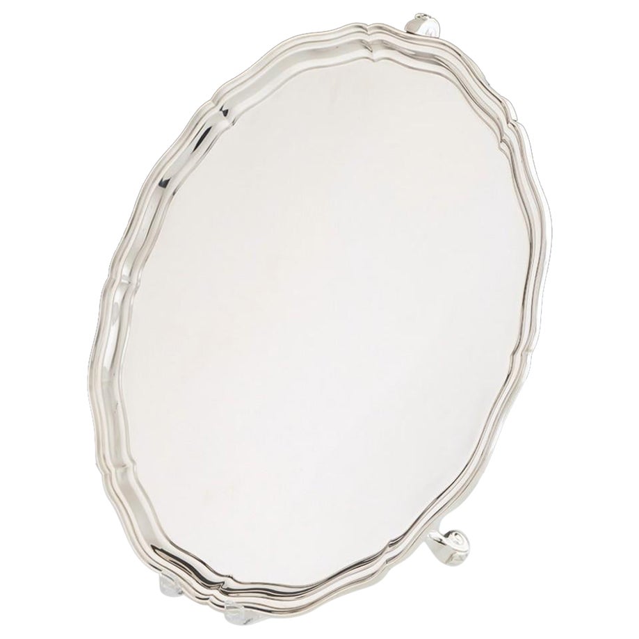 Sterling Silver Salver Blackensee and Sons Chester, 1936