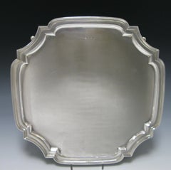 Sterling Silver Salver George 1st Style