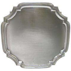 Sterling Silver Salver George 1st Style
