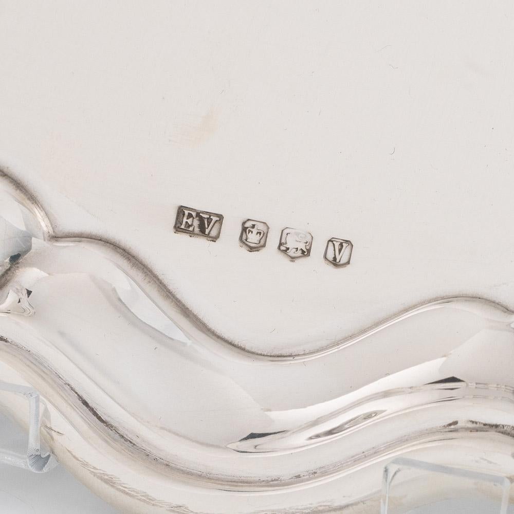 Milieu du XXe siècle Saloir en argent Viner's Ltd Sheffield 1938