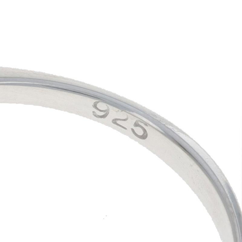 Sterling Silber Saphir Cluster Cocktail Halo Ring - 925 Oval 2,25ctw Blume 2