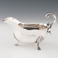 Sterling Silver Sauce Boat Sheffield 1906