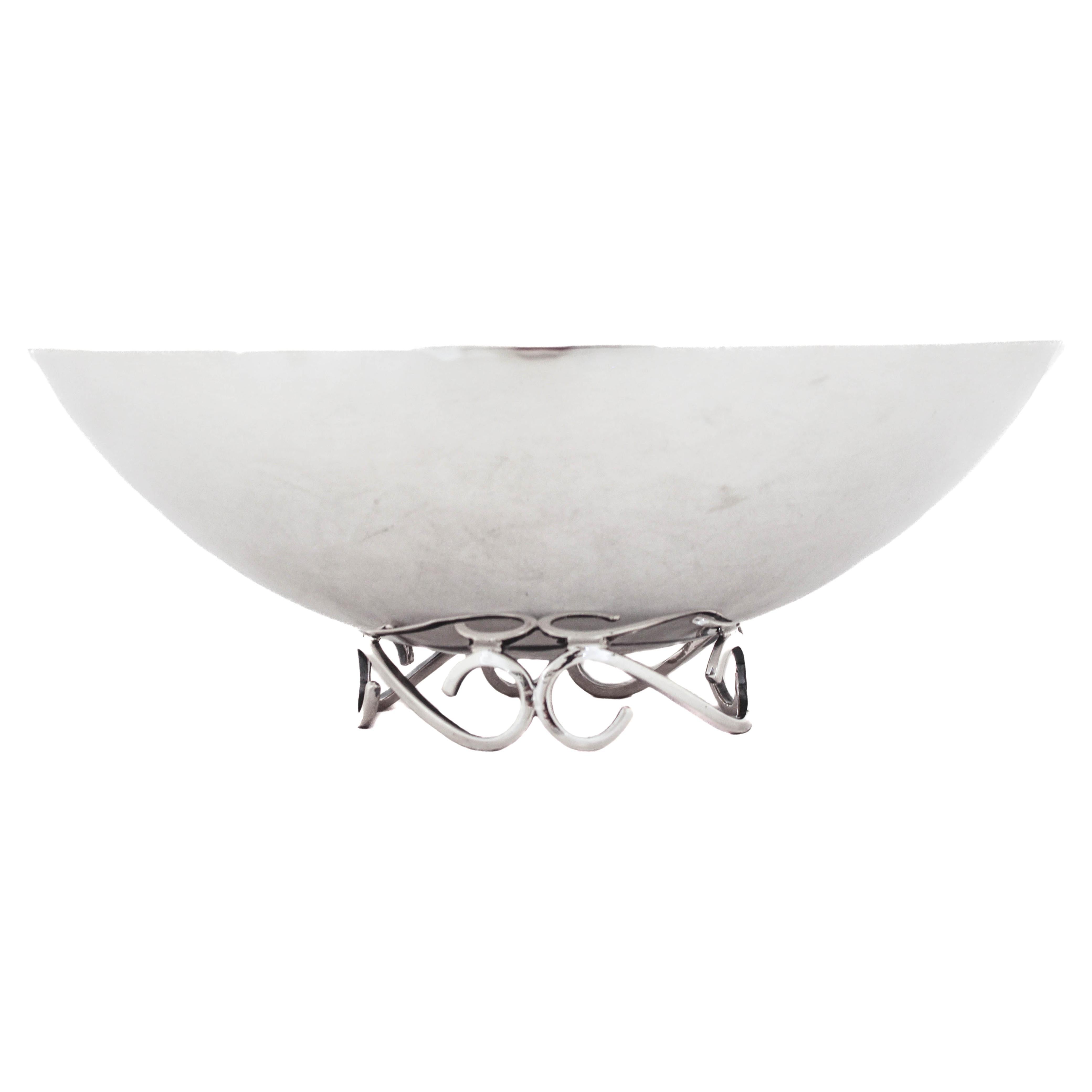 Sterling Silver Sciarrotta Bowl For Sale