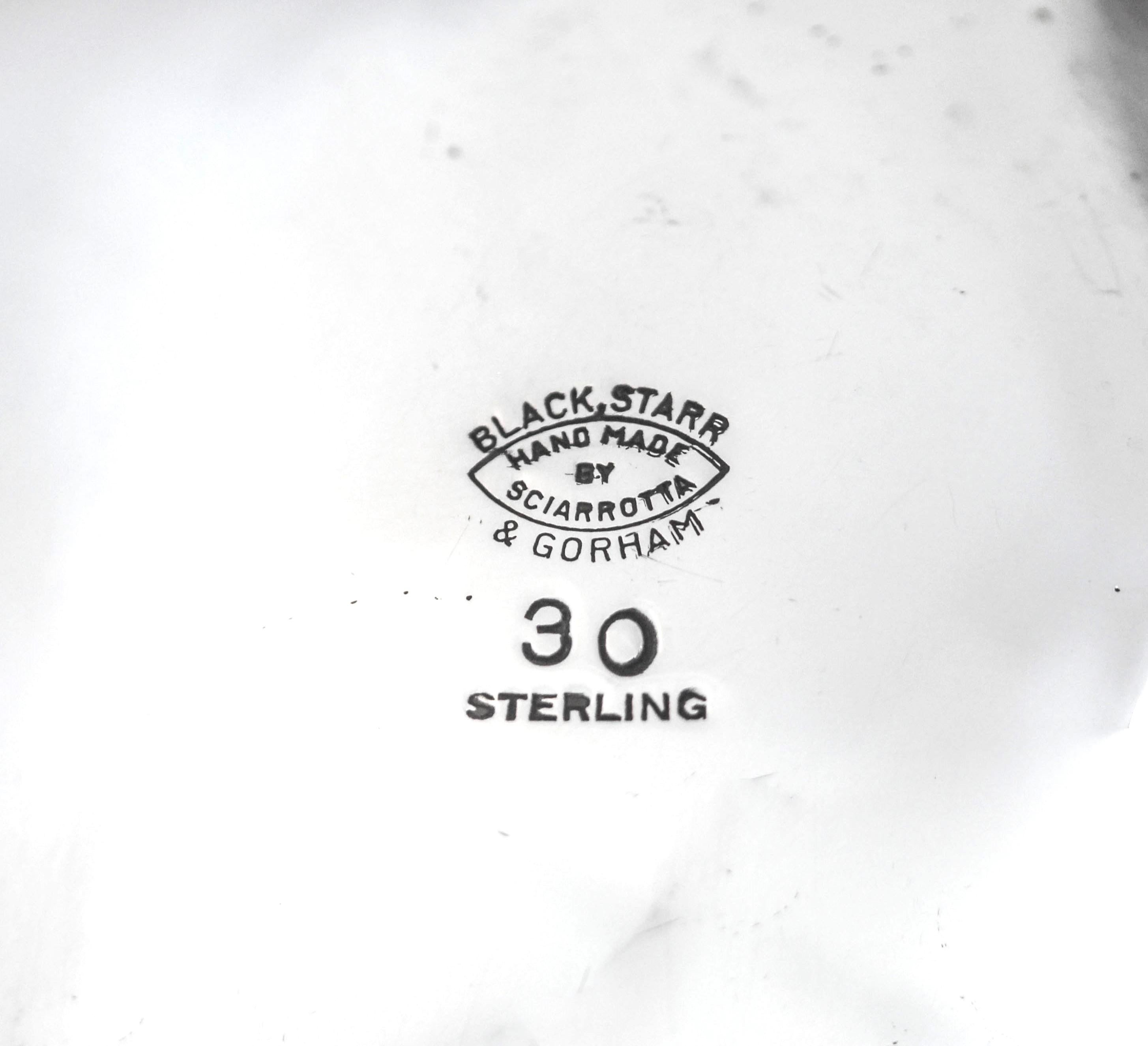 Sterling Silver Sciarrotta Leaves For Sale 2