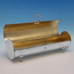 Sterling Silver Scroll Holder