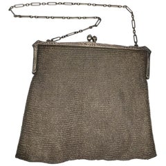 Sterling Silver S.E. Kaupe Chainmail Purse