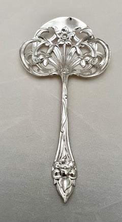 Sterling Silver Serving Berry Spoon - Early 20th Century