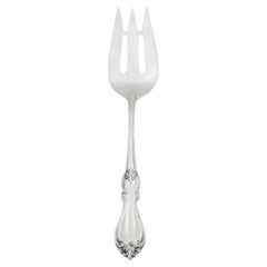 Tenedor de servicio de plata de ley