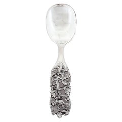 Cuillère de service en argent sterling