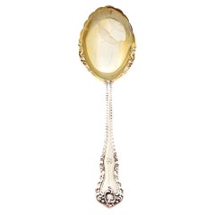 Cuillère de service en argent sterling