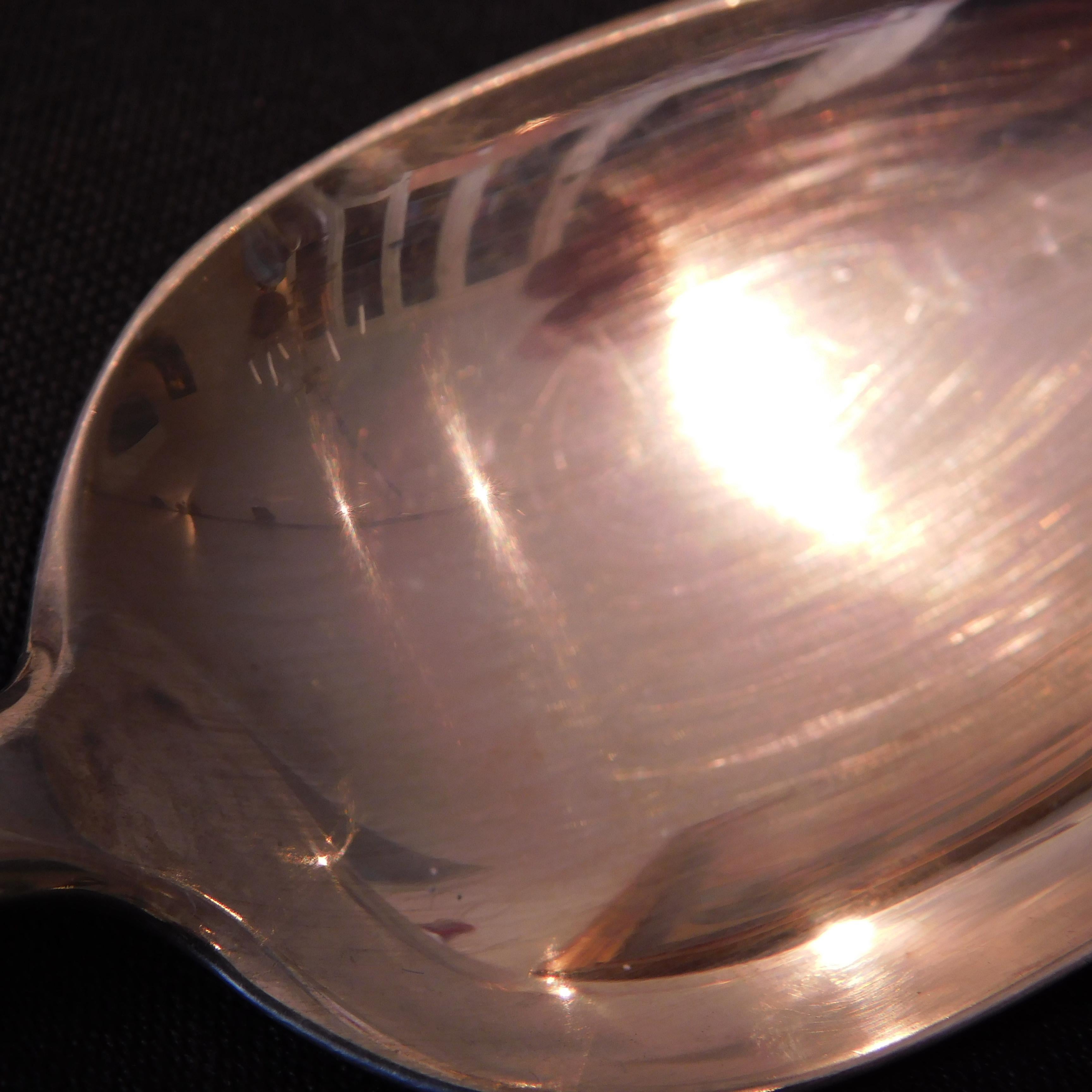 20th Century Sterling Silver Serving Spoons 1810 Pattern by International Silver For Sale