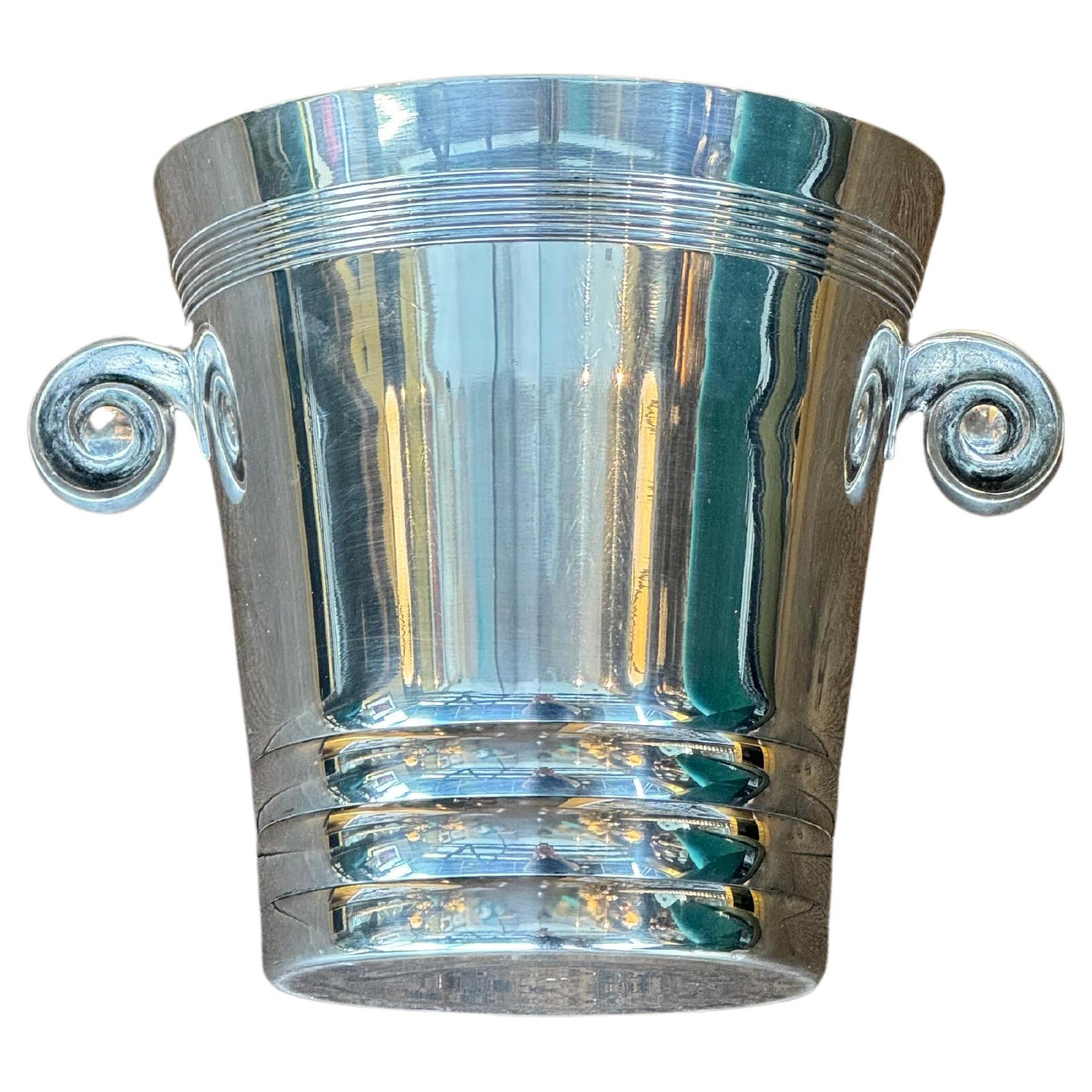 Sheffield Sterling Silver-Plated English Ice Bucket
Sourced by Martyn Lawrence Bullard from London, England
