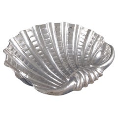 Vintage Sterling Silver Shell bowl
