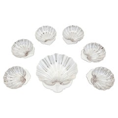 Vintage Sterling Silver Shell Dishes (7)