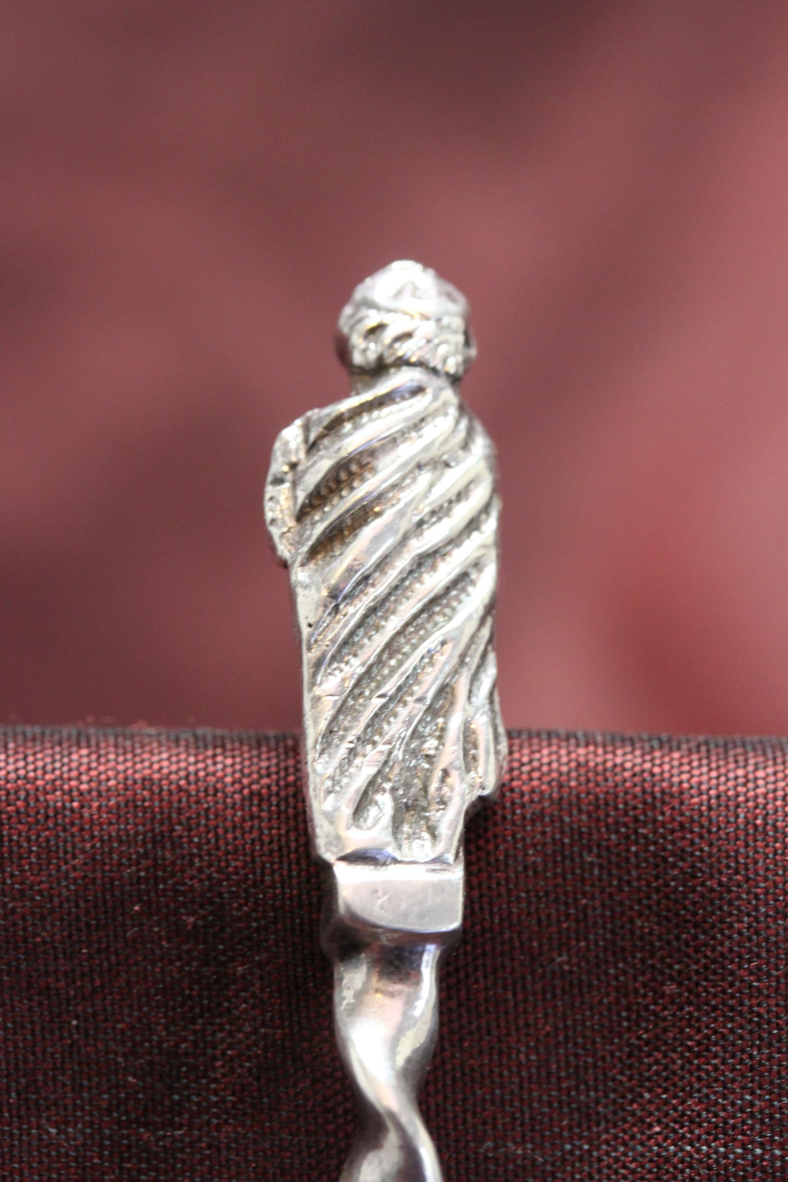 Sterling Silver Sifter Spoon London 1889 In Good Condition For Sale In East Geelong, VIC