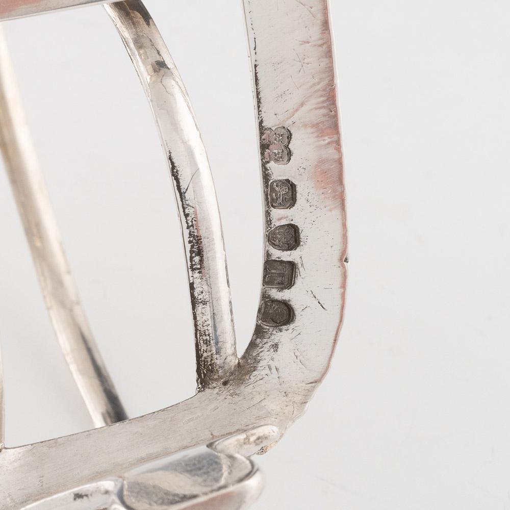 Sterling Silver Six Division Toast Rack London 1814 2