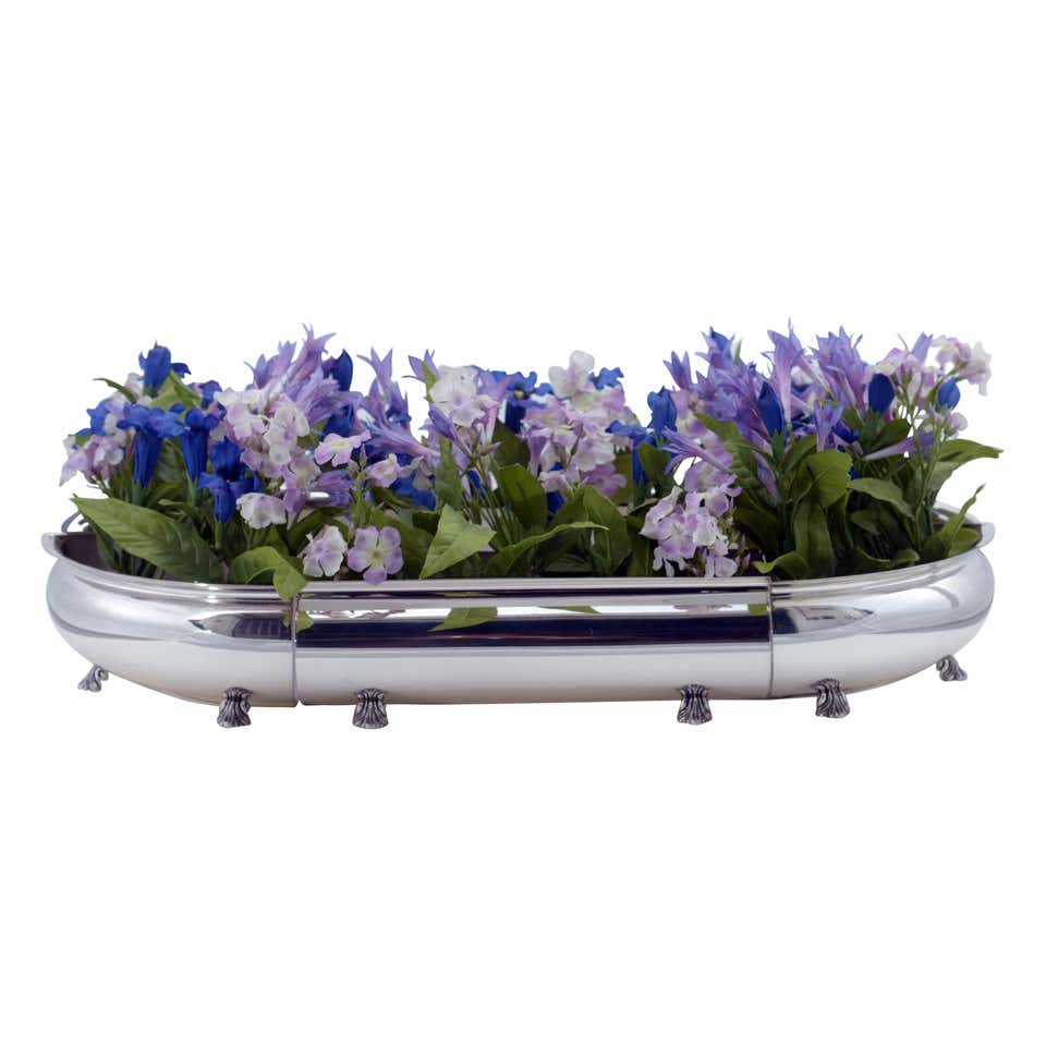 Antique German Silver Basket Centerpiece Carl Weishaupt Munich, circa ...