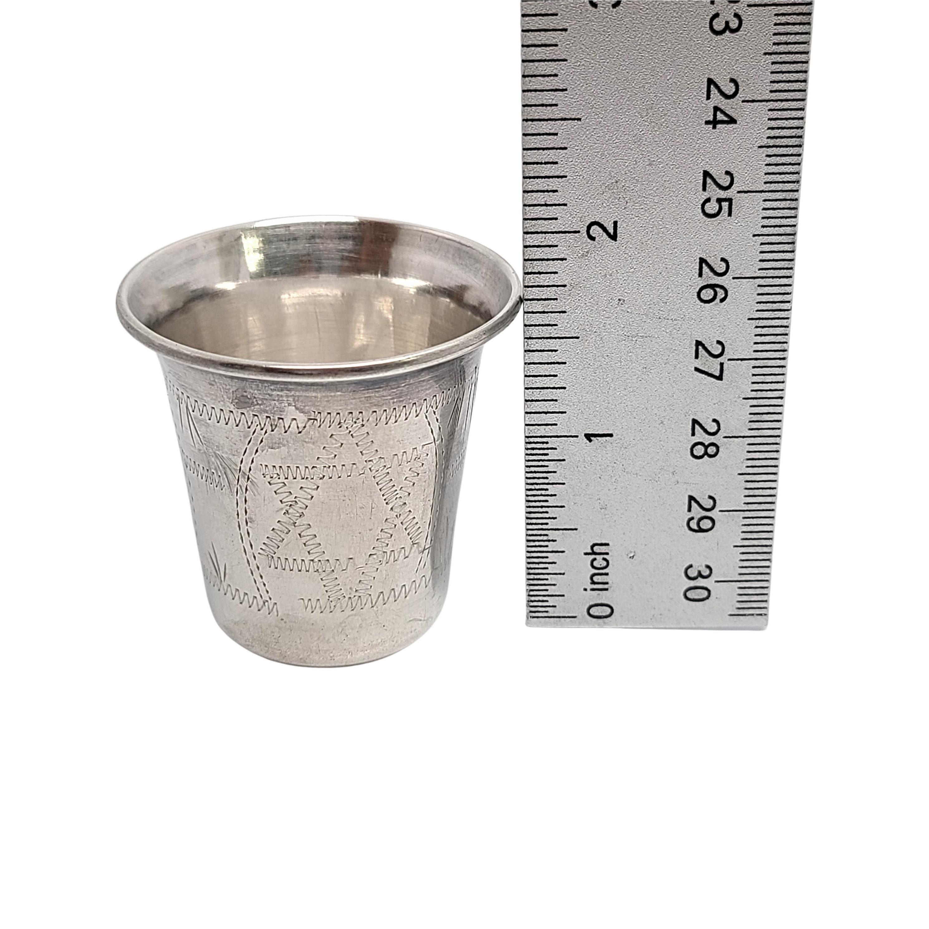 Sterling Silver Small 84 Kiddush Cup 4