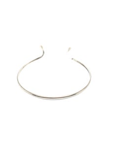 Sterling Silver Snake Choker Necklace #17647