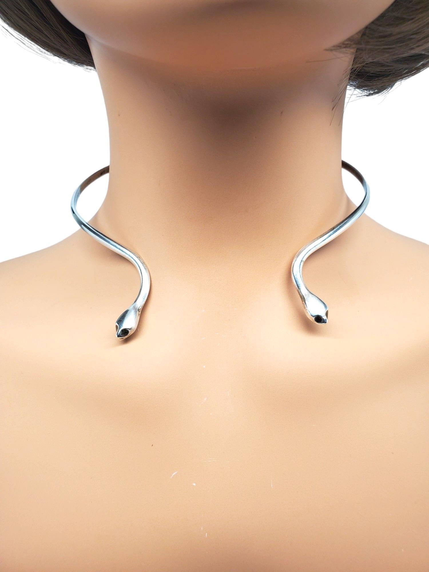 Collana girocollo a serpente in argento 925 #17647 in vendita 1