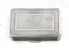 Sterling Silver Snuff Box