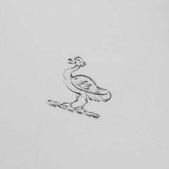 Antico vassoio per tabacco da fiuto o vassoio per penne in argento sterling di epoca neoclassica del 1903