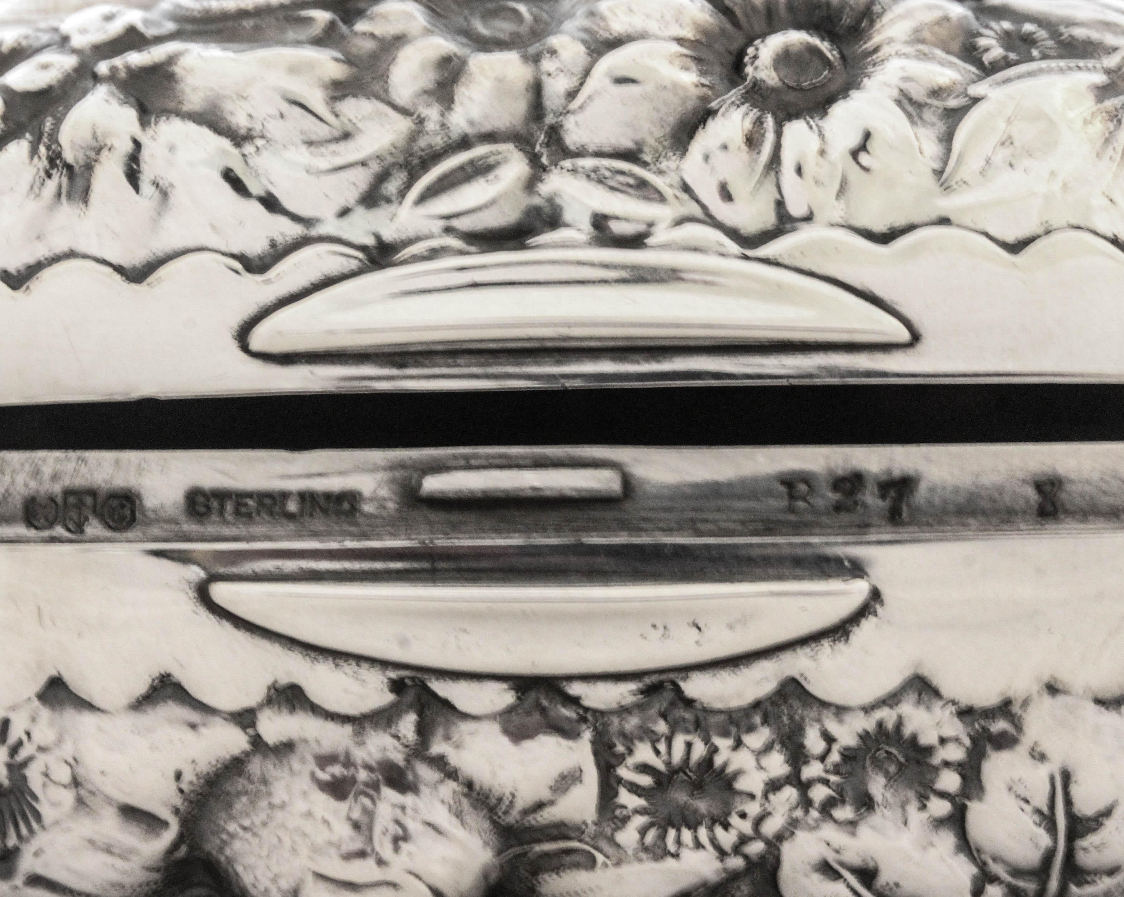 Sterling Silver Soap Box For Sale 1