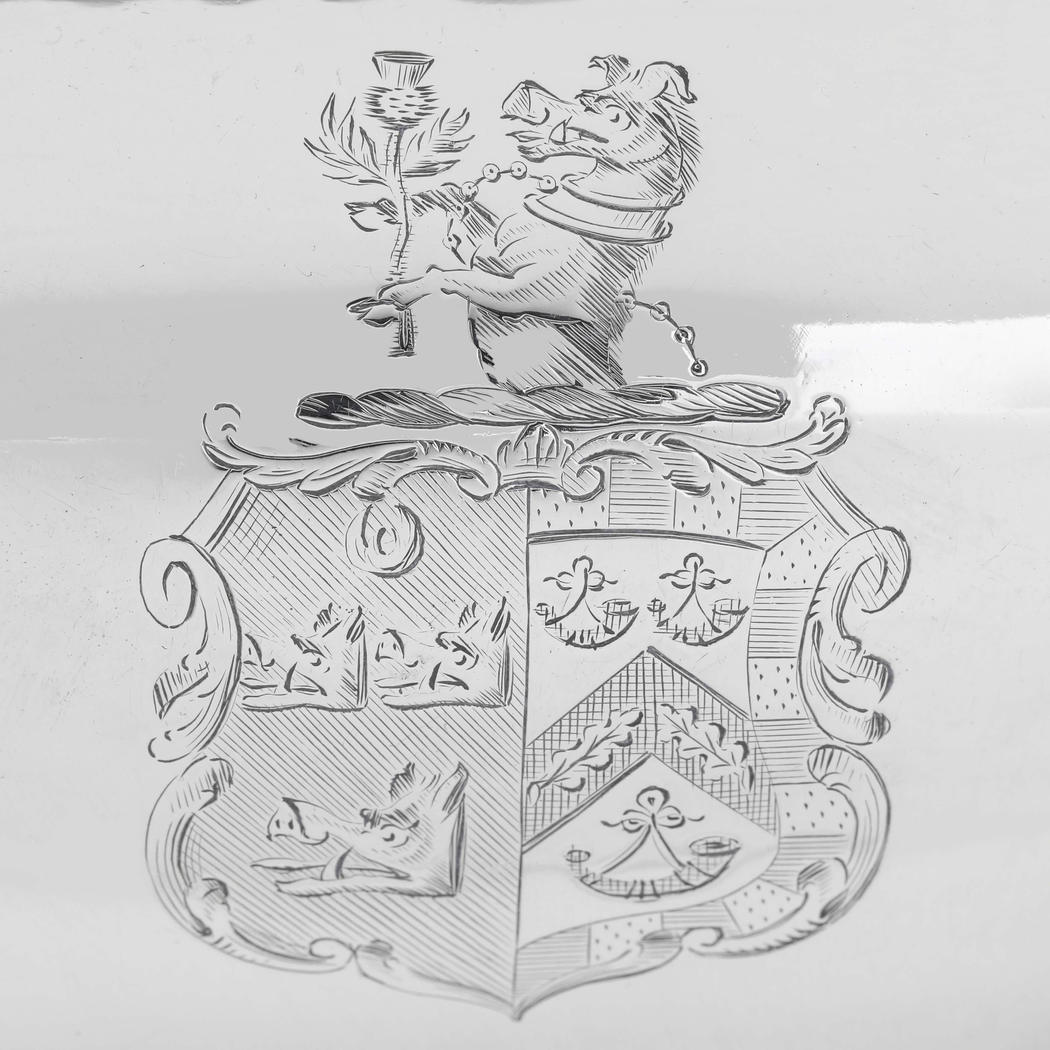 Argent sterling Soupière ancienne en argent sterling d'époque Guillaume IV - Londres 1835 - Barnards en vente