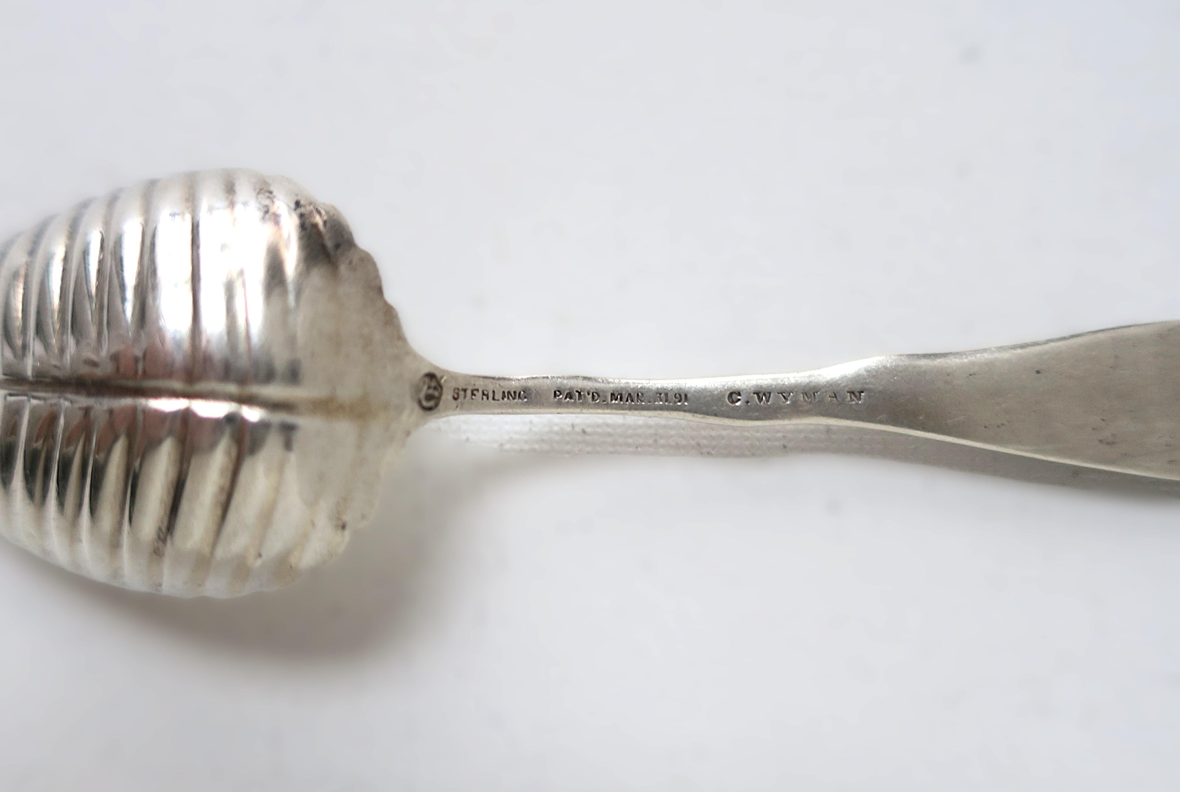 Cucchiaio in argento sterling in vendita 4