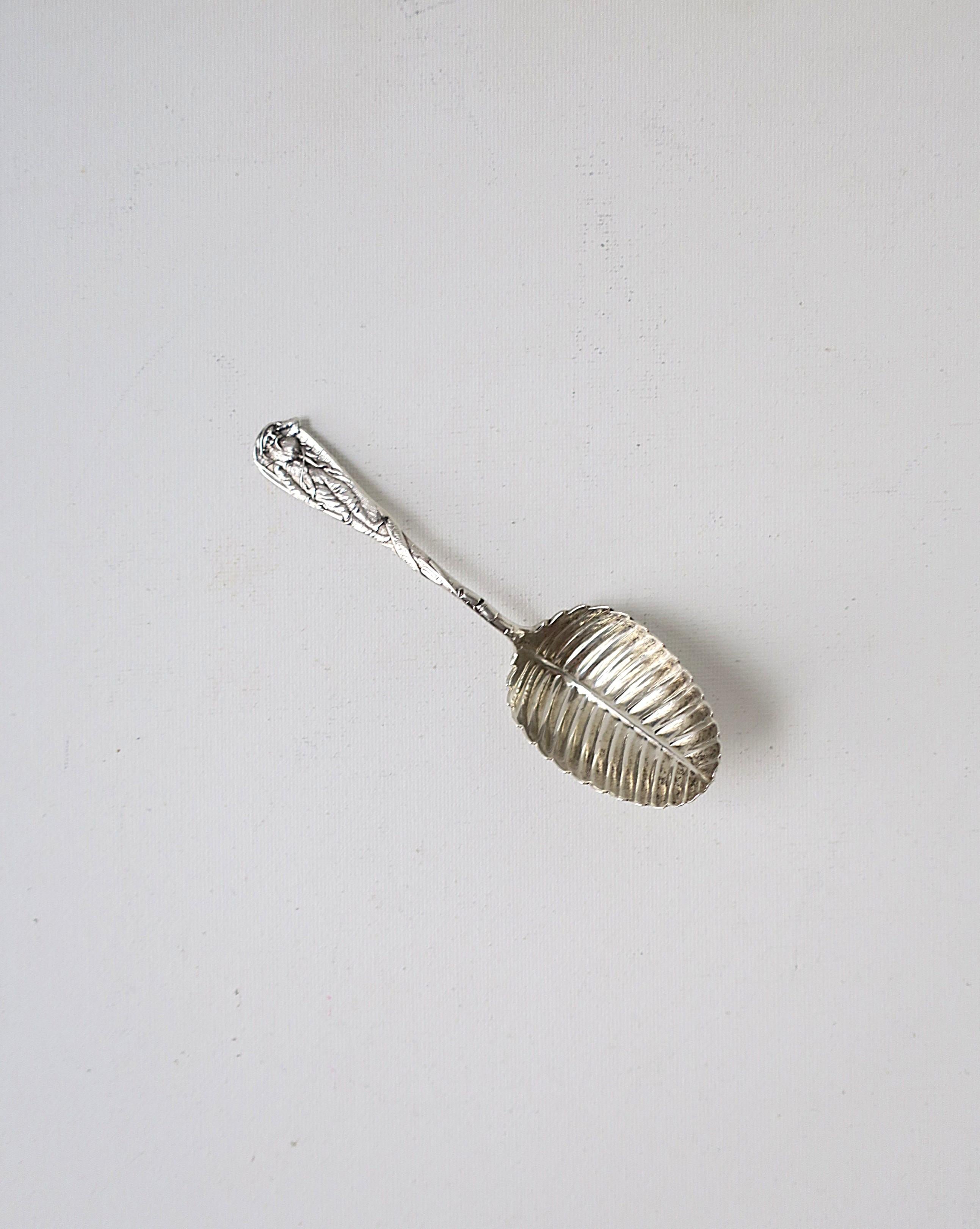 Cucchiaio in argento sterling In condizioni buone in vendita a New York, NY