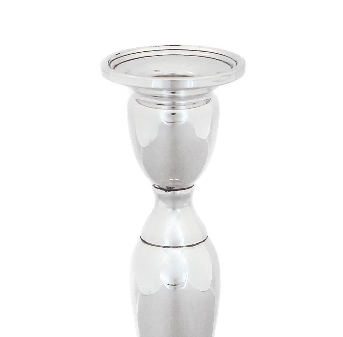 American Sterling Silver “Spring Glory” Candlesticks