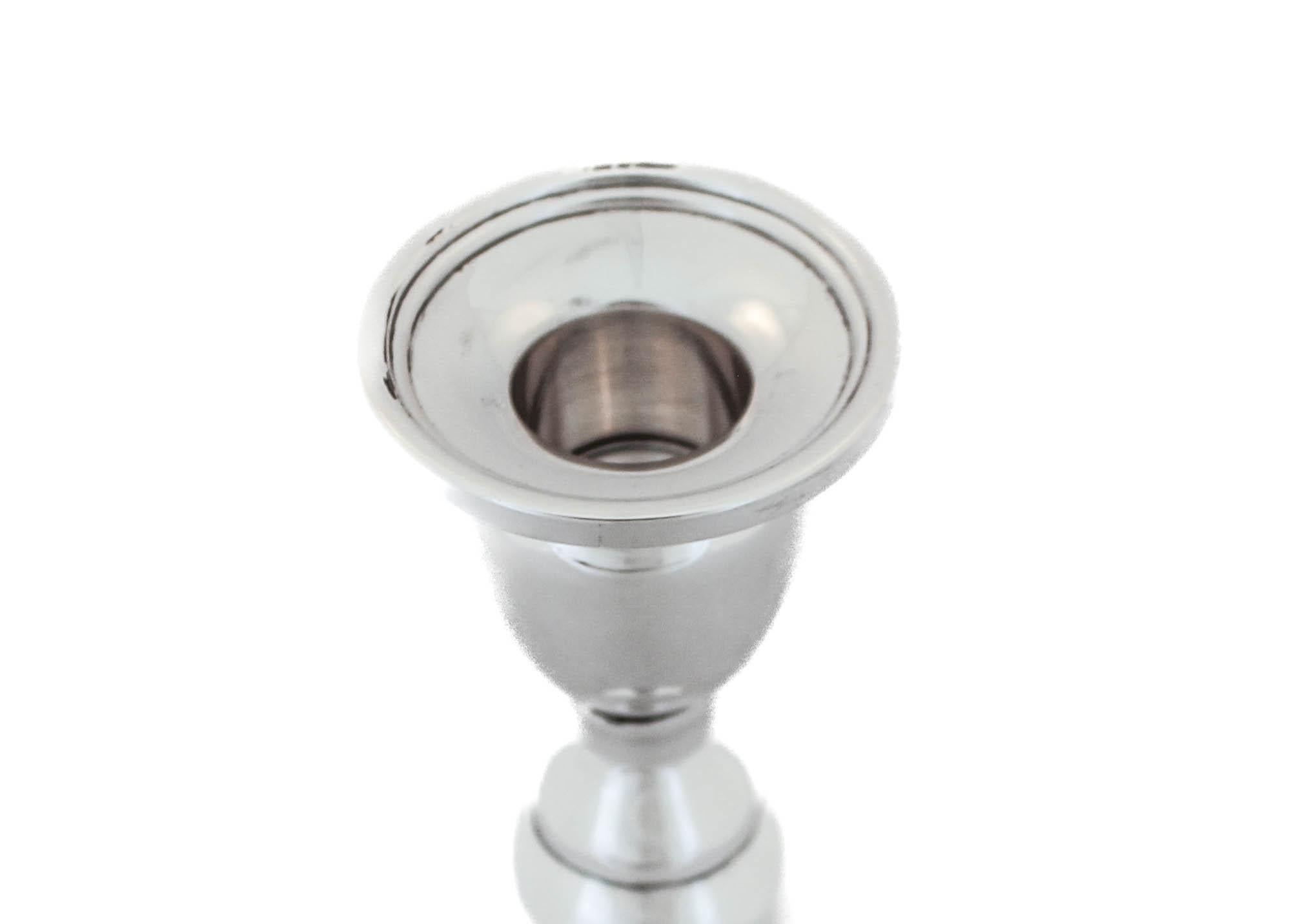 Sterling Silver “Spring Glory” Candlesticks 1