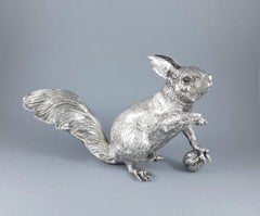 Sterling Silver Squirrel Box