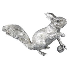 Sterling Silver Squirrel Box