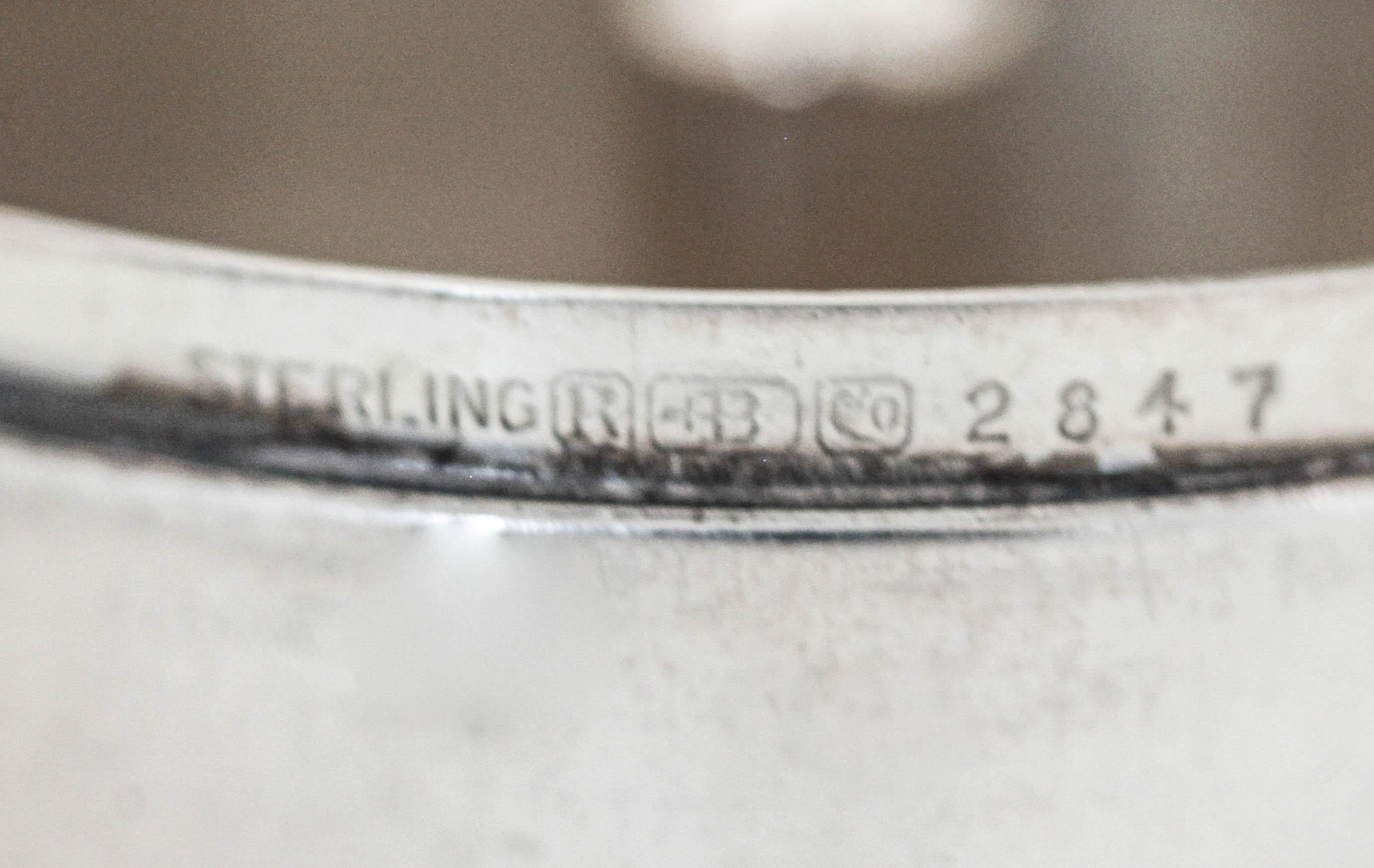 Porta sellos de plata de ley mediados del siglo XX en venta