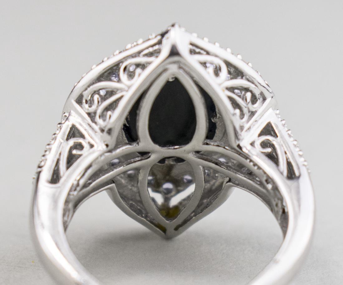 blue stone ring