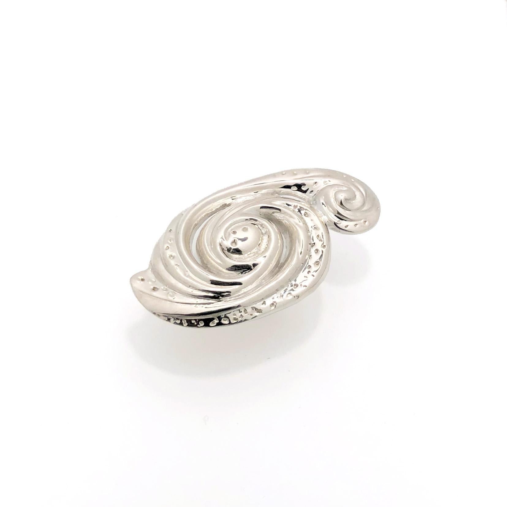 For Sale:  Sterling Silver Statement Galaxy Ring, Brenna Colvin, Outer Objects Collection  2