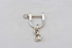 Sterling Silver Stirrup Keychain by Tiffany & Co