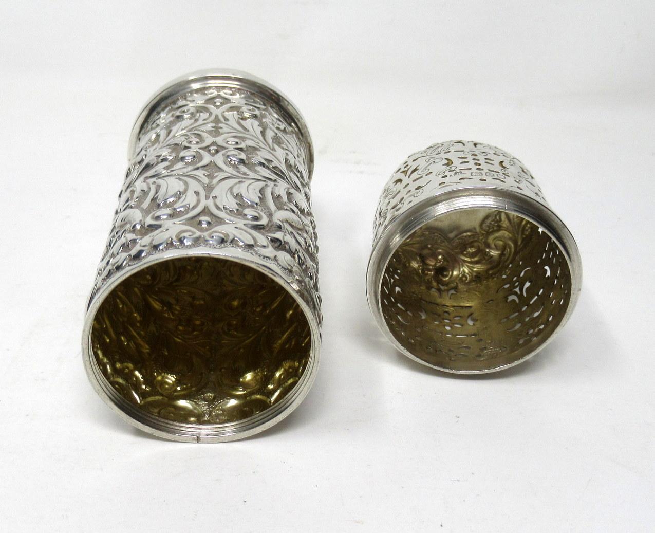 silver sugar shakers