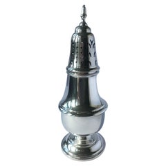 Setacciatore/centrifuga per zucchero in argento sterling di Barker Ellis Silver Co.