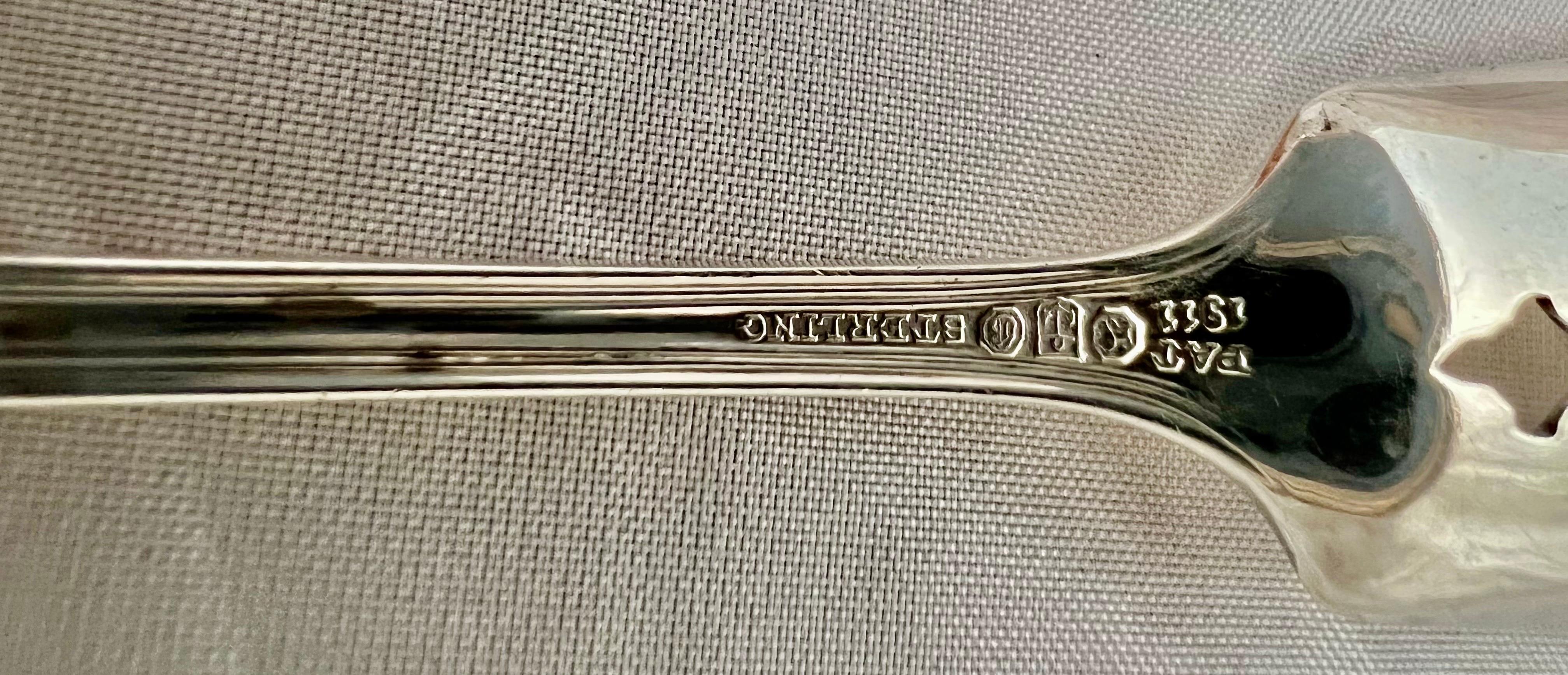 Sterling Silver Sugar Spoon-Early 20th Century For Sale 1