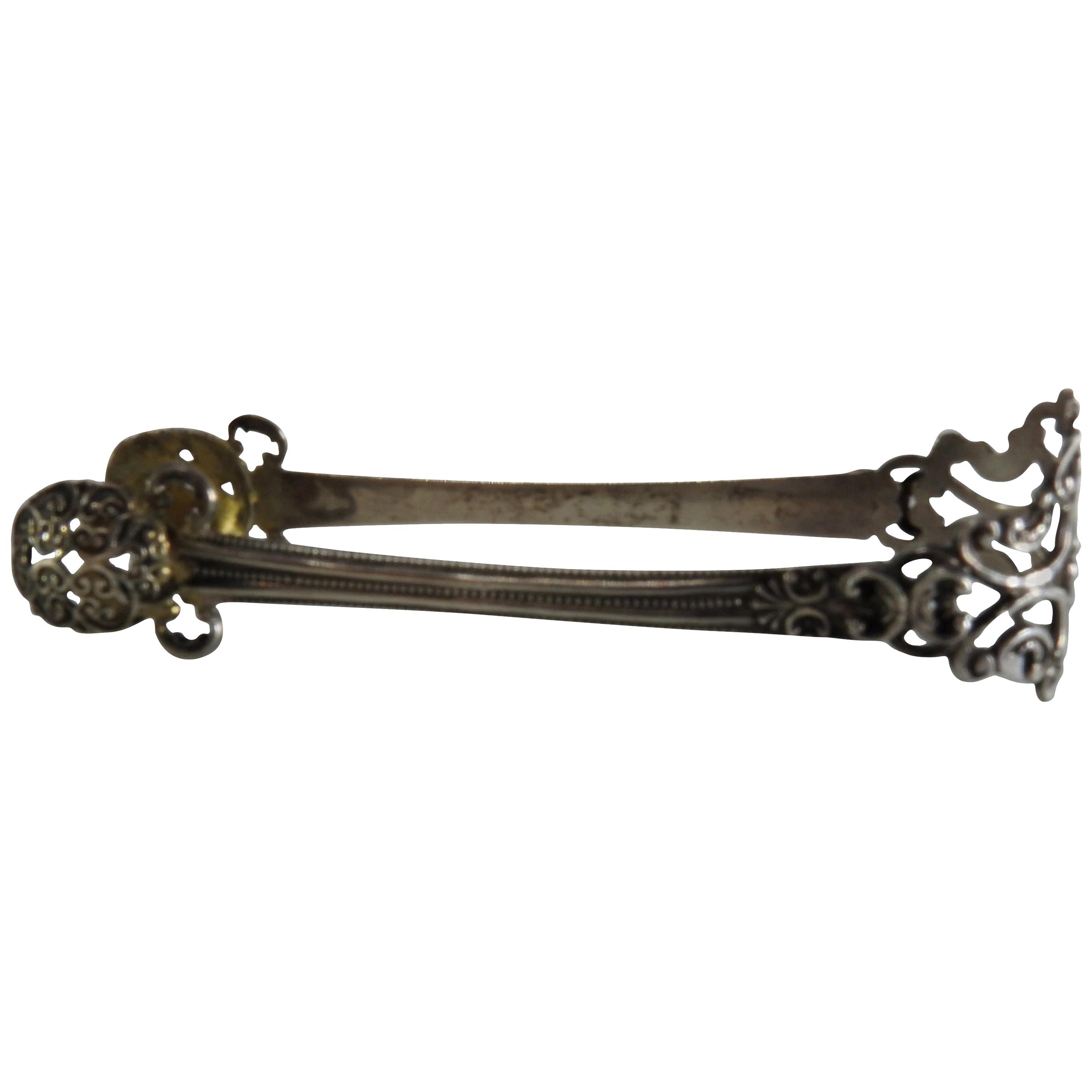 Sterling Silver Sugar Tongs For Sale at 1stDibs