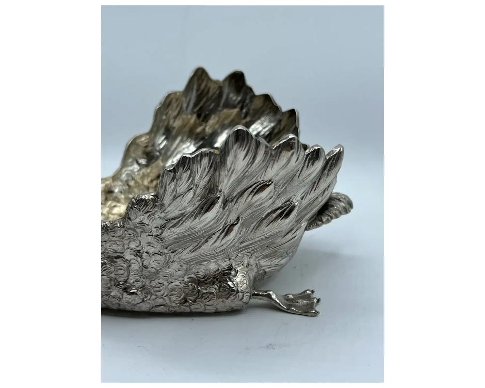 Sterling Silver Swan Bird by Buccellati Italy 2