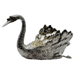 Sterling Silver Swan Bird by Buccellati Italy