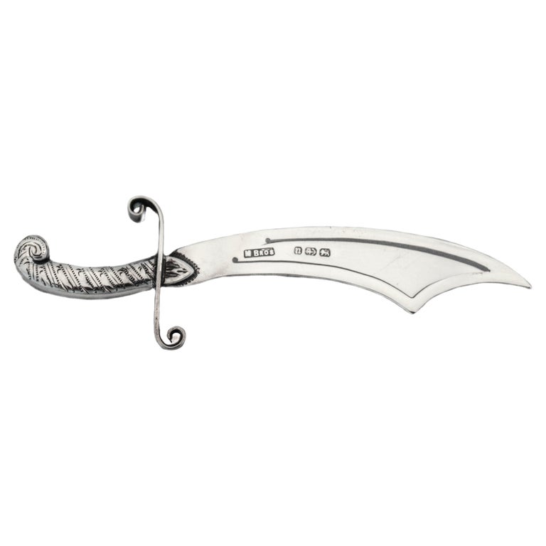 Sterling Silver Sword Bookmark at 1stDibs