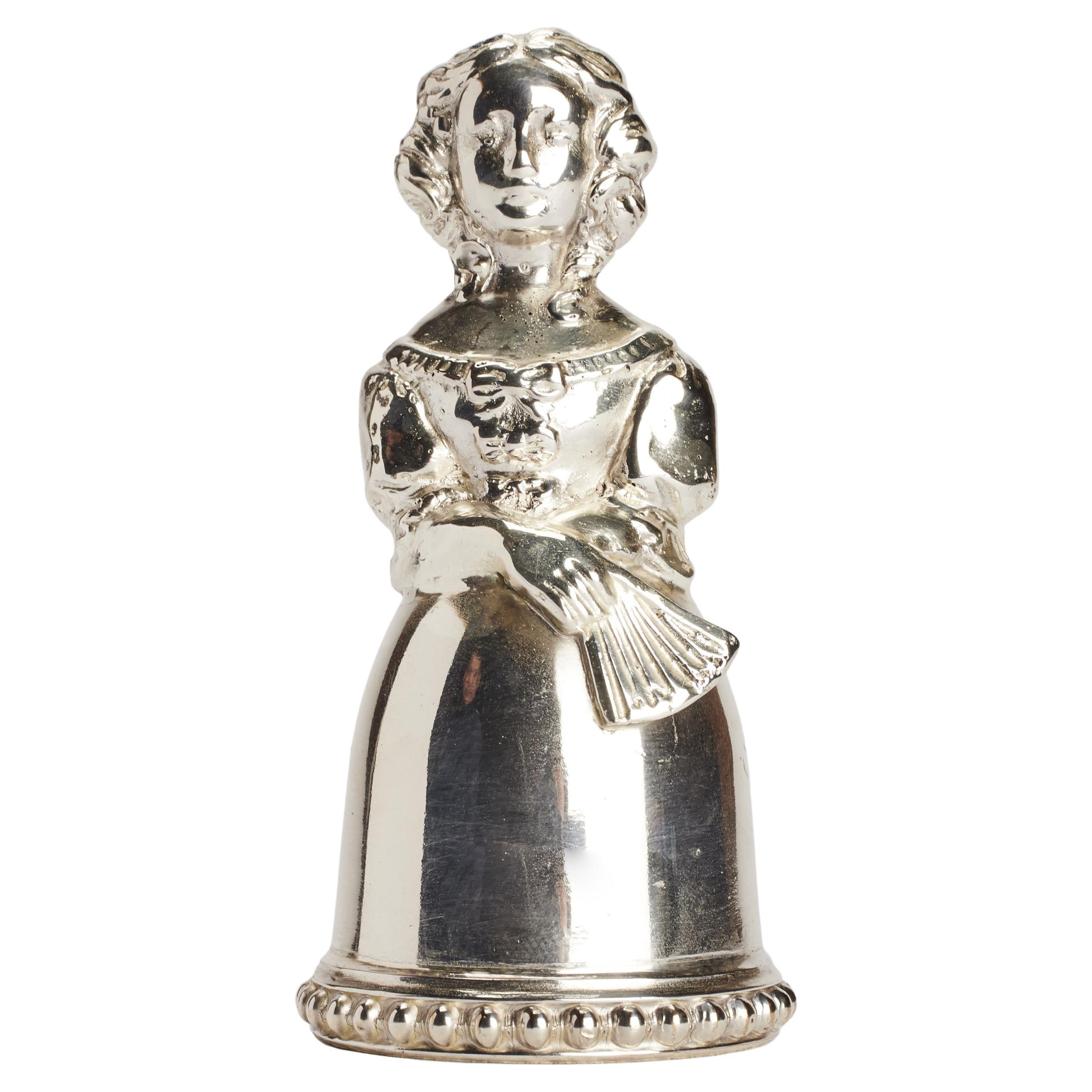 Sterling Silver Table Bell, USA 1880  For Sale