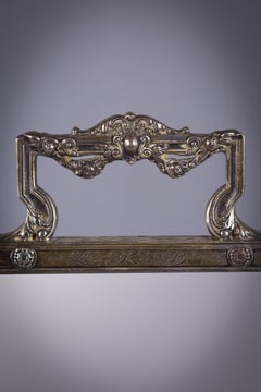 Sterling Silver Table Mirror, circa 1900