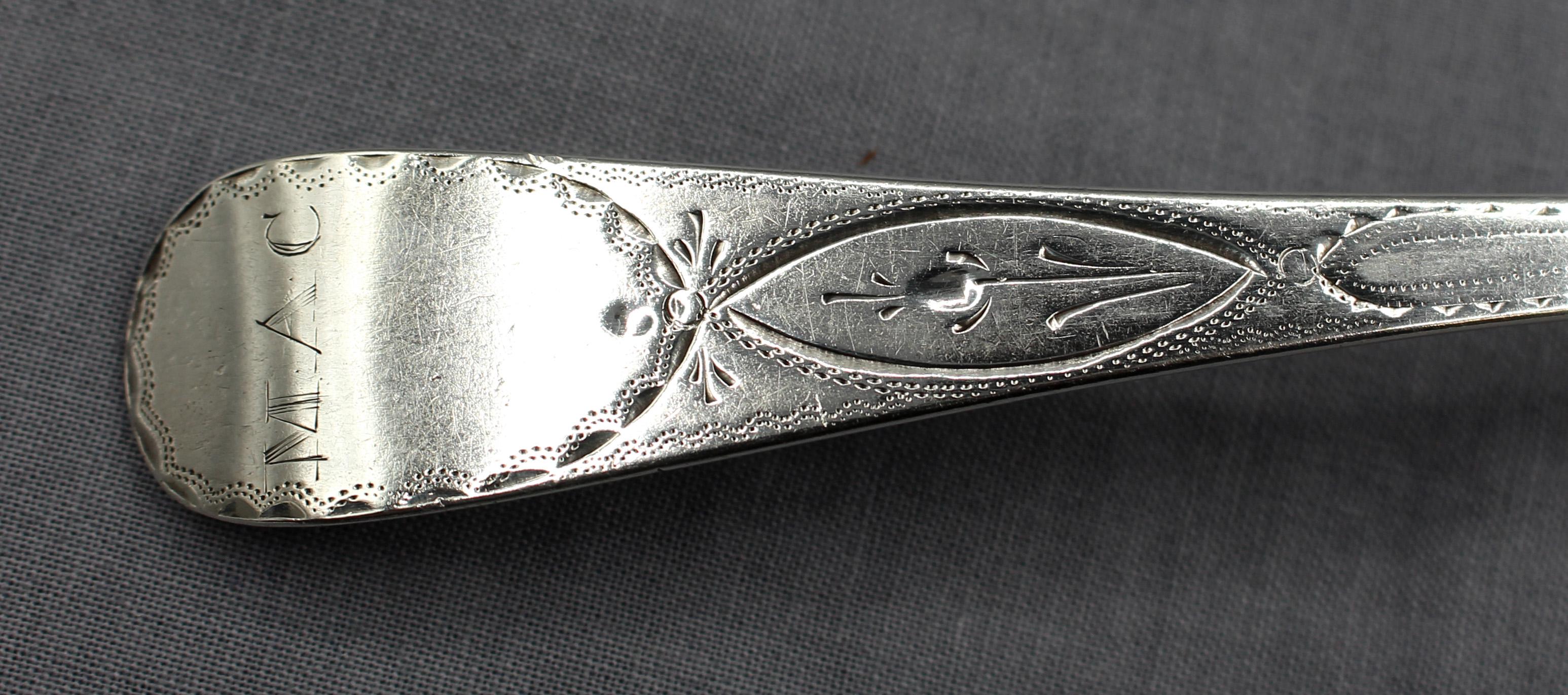 Georgian Sterling Silver Tablespoon by William Bateman I, London, 1817 For Sale